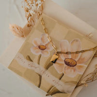 Dear Heart | Fully Known Mini Tag Necklace