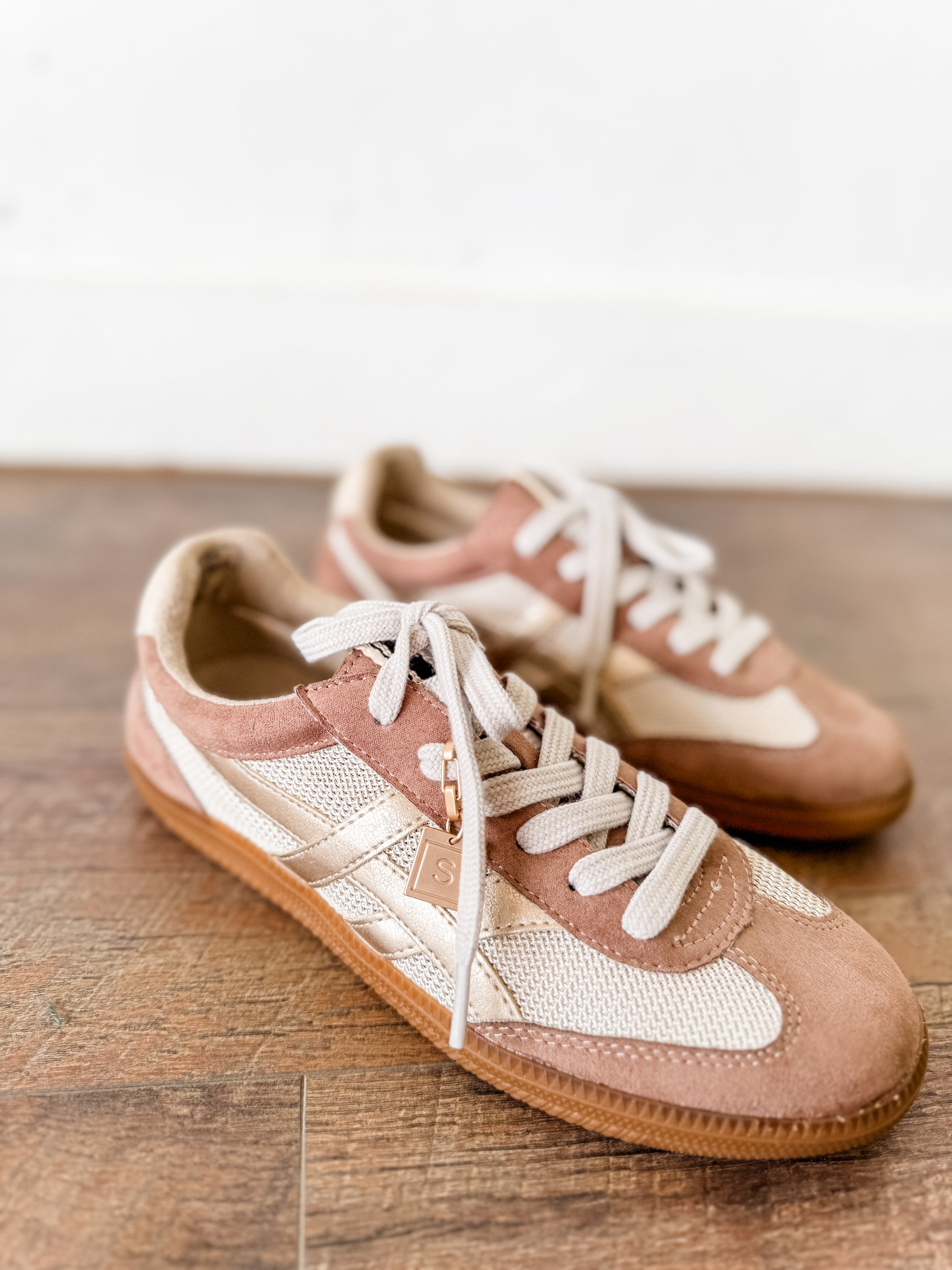 Shu Shop Sasha Taupe Suede Sneaker