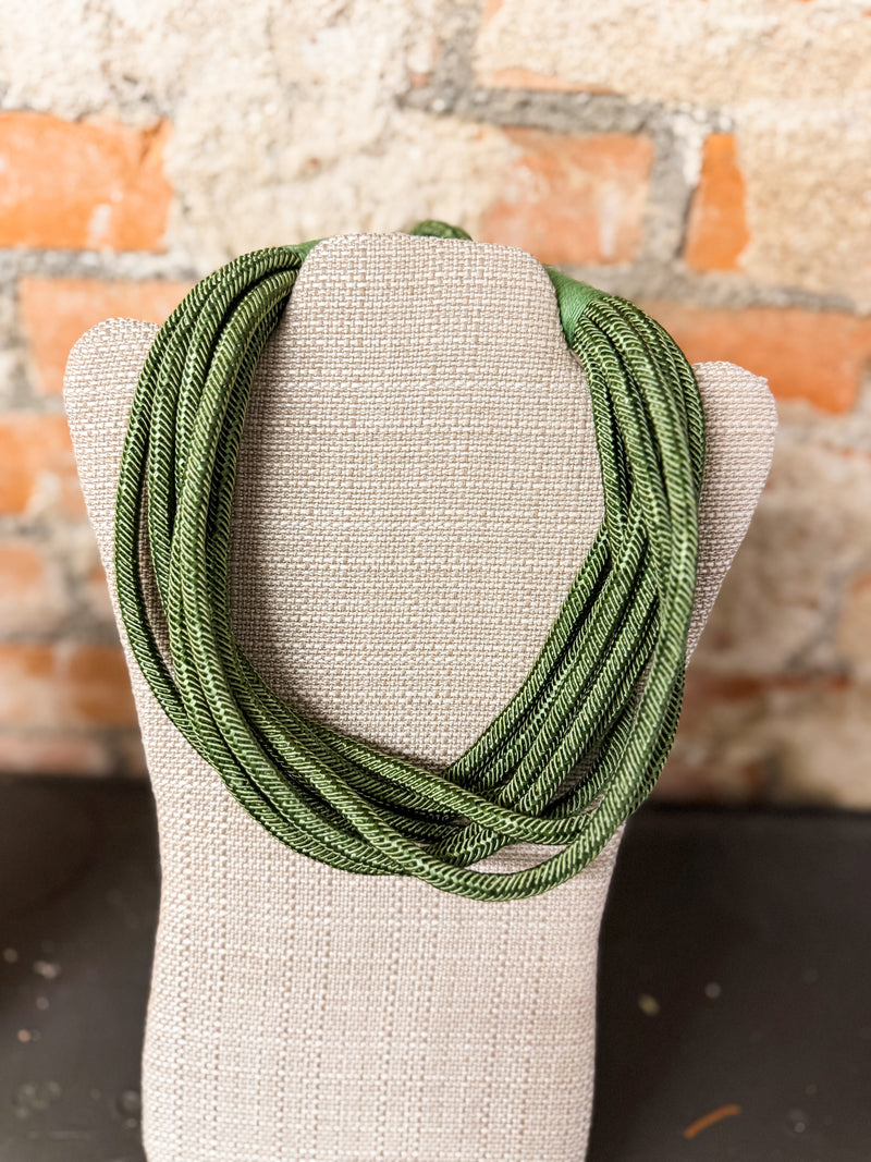 Adina Slub Multistrand Necklace