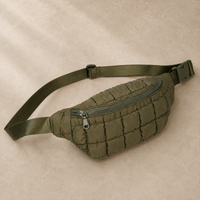 Resurgence Quilted Puffer Belt Bag