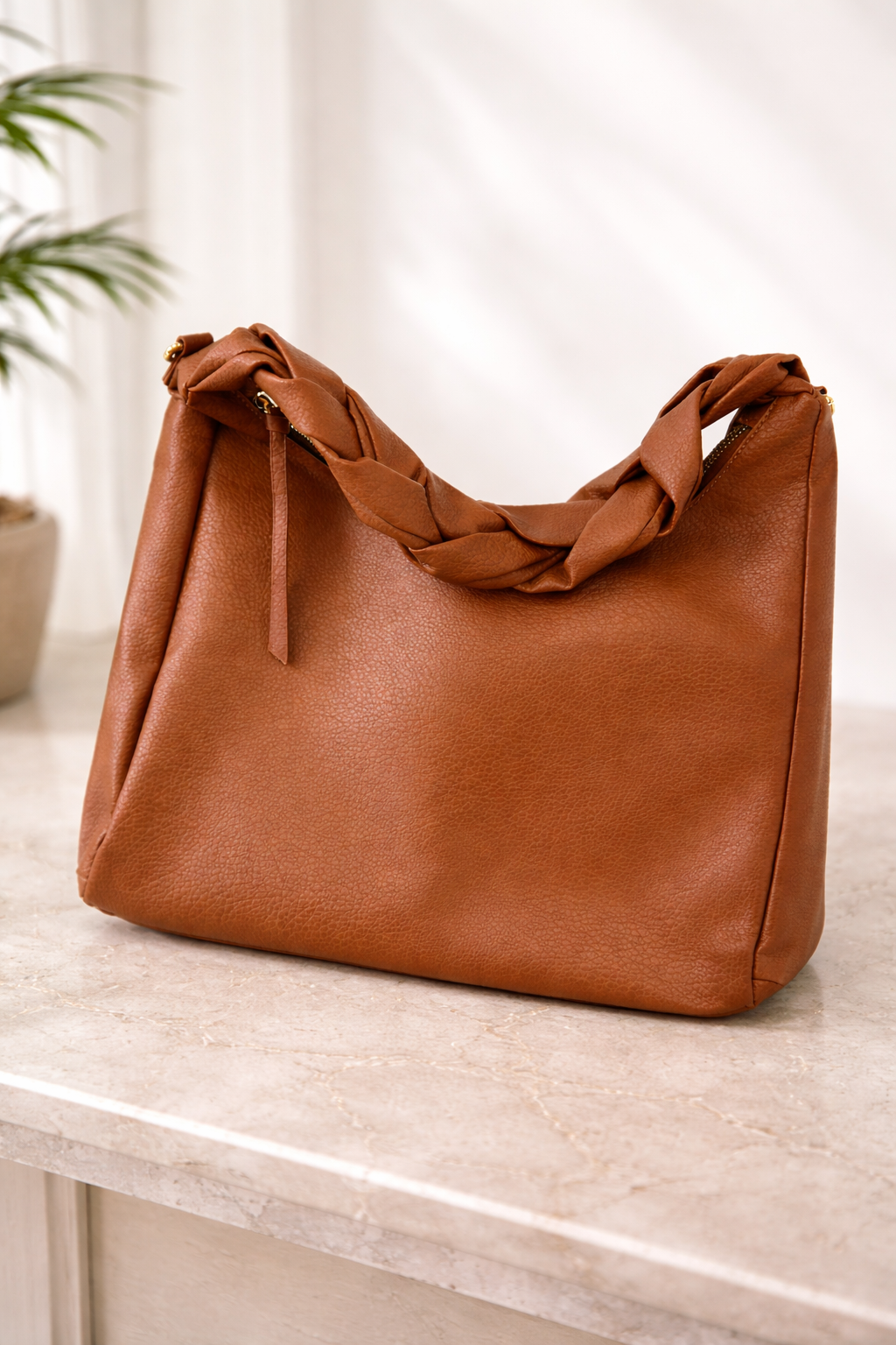 Atlas Braided Hobo Bag