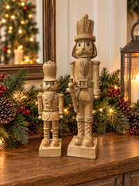 Natural Resin Nutcracker