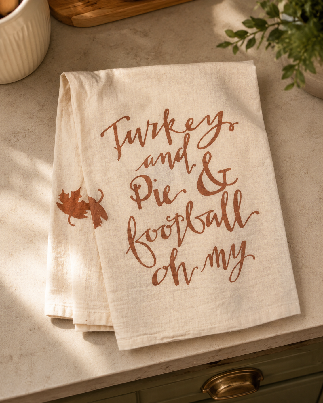 Turkey & Pie Kitchen Towel