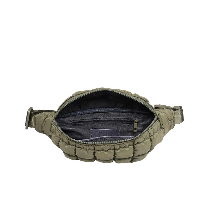 Resurgence Quilted Puffer Belt Bag