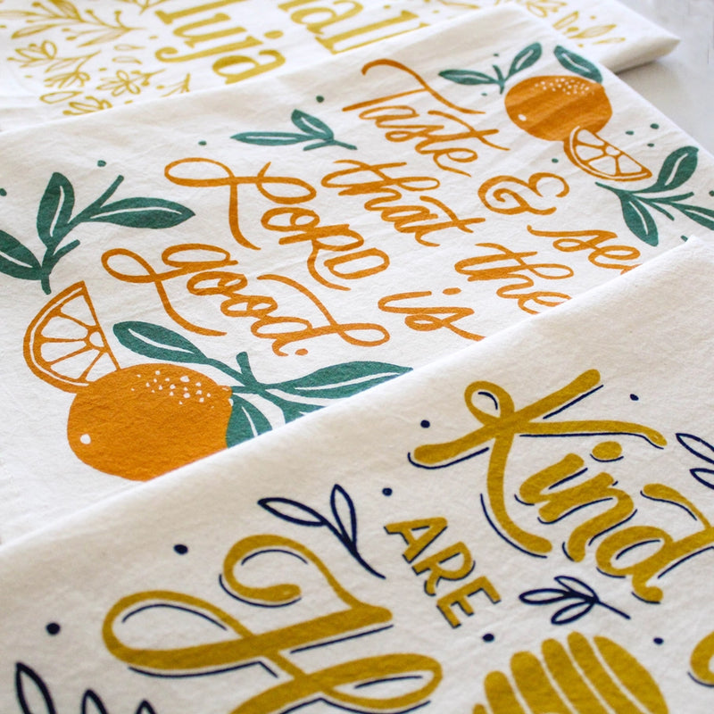 Encouraging Tea Towel Collection