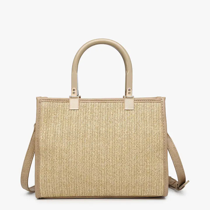 Kandi Rattan Satchel