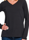 Andra V-Neck Layering Knit Top