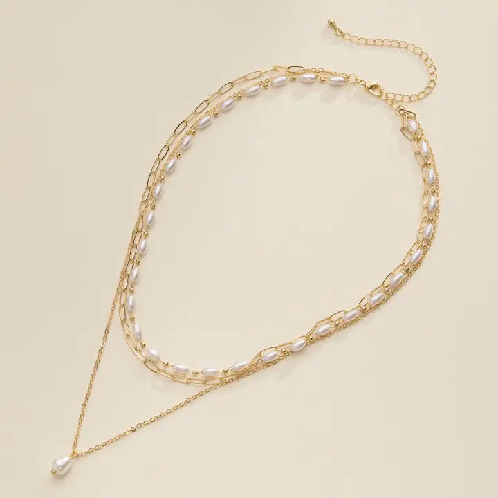 Akoya Layered Pearl Necklace