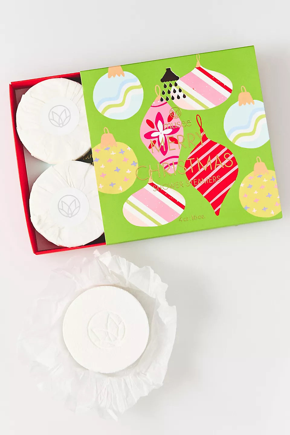 Musee Merry Christmas Shower Steamers