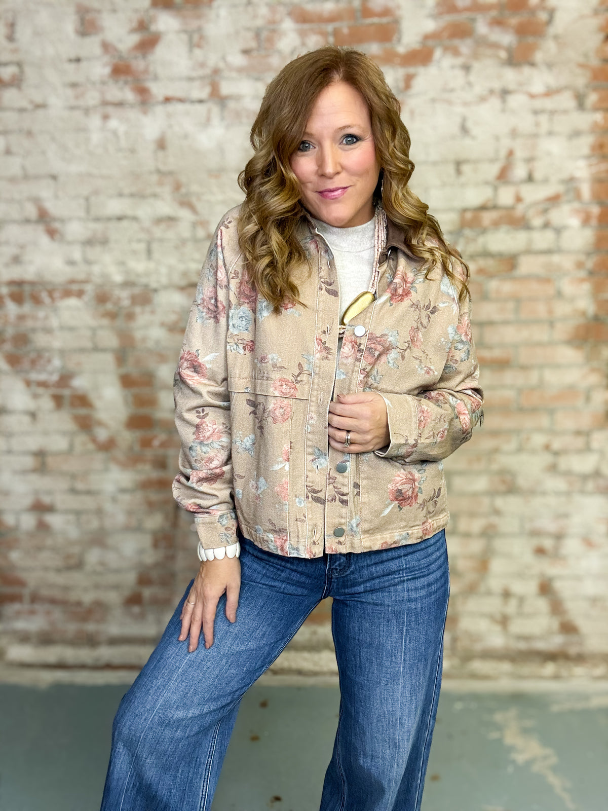 Rosie Vintage Floral Jacket