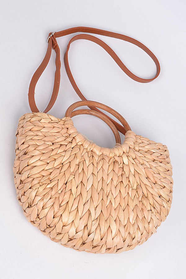 Remy Straw Clutch