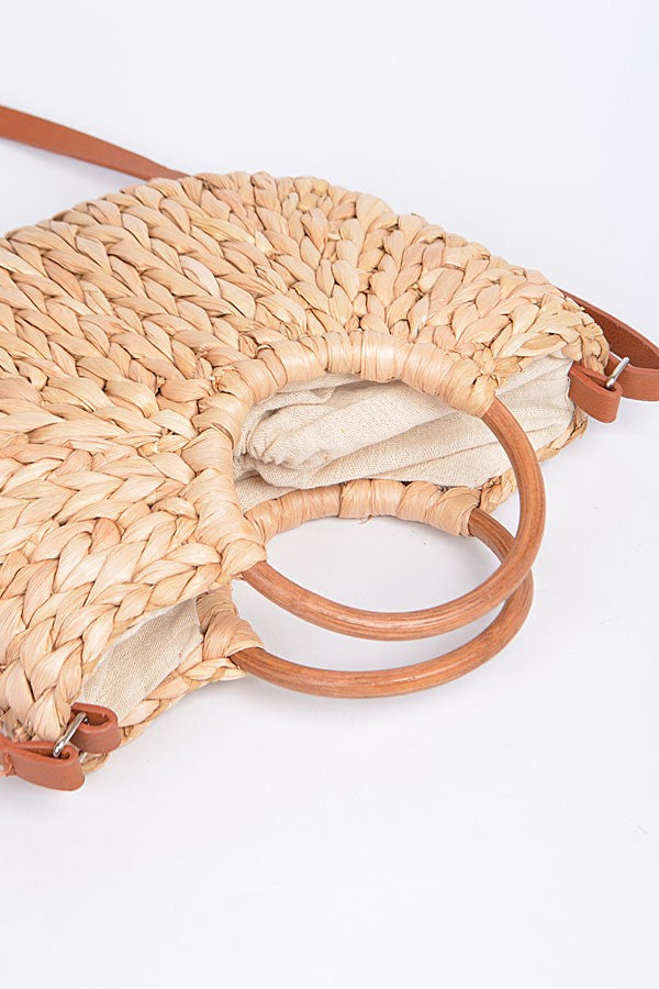 Remy Straw Clutch