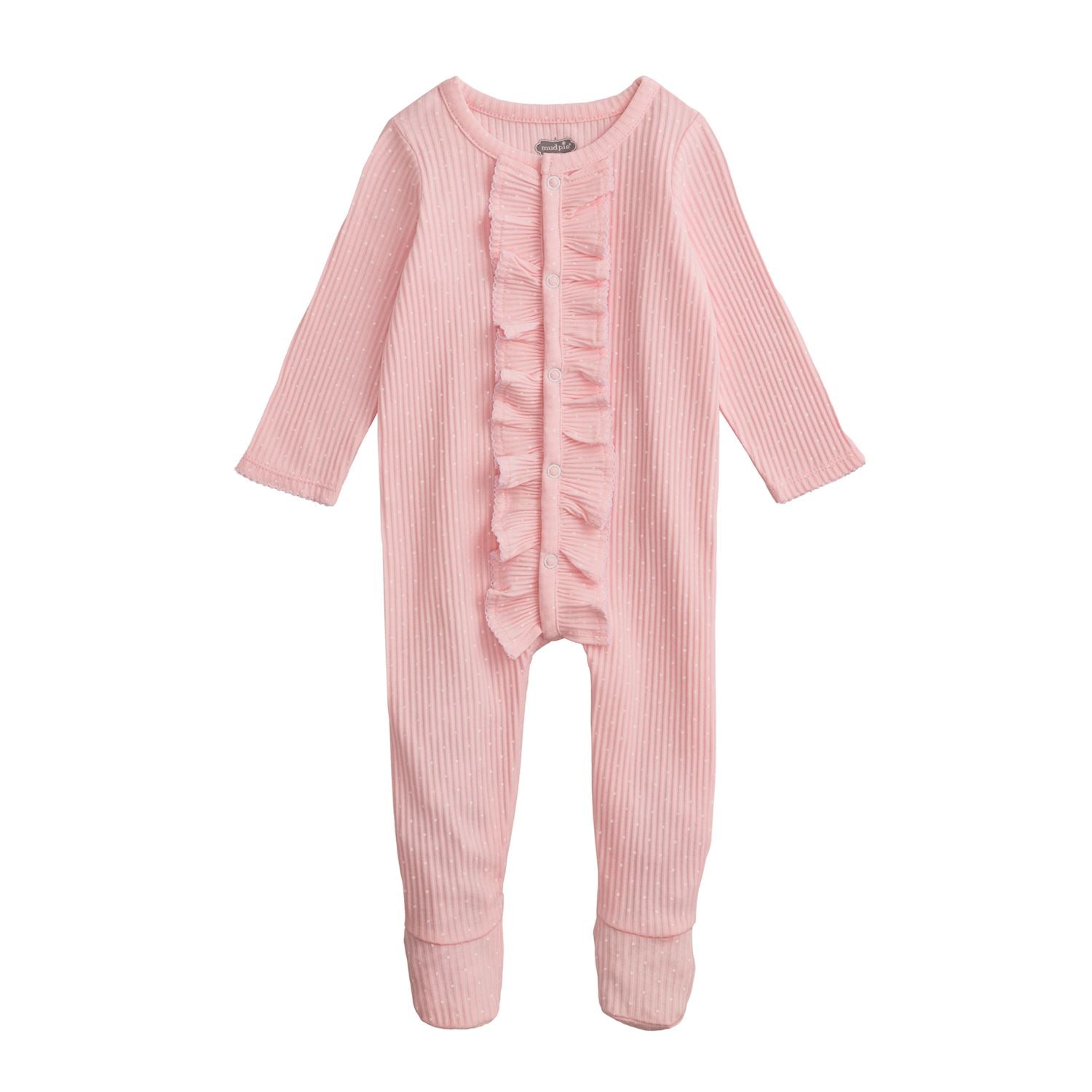 Mud Pie Pink Dot Sleeper