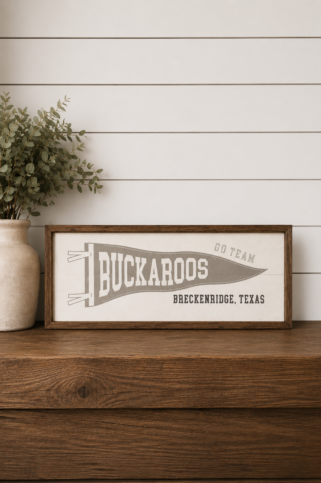 Buckaroo Pennant Frame