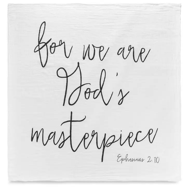 Ephesians 2:10 | Swaddle Blanket