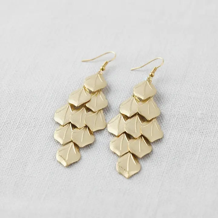 Cory Gold Tassel Earrings