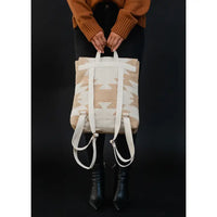 Boho Woven Backpack