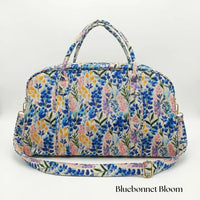 Bluebonnet Bloom Weekender Bag