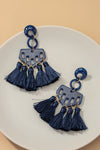 Celeste Statement Tassel Earring