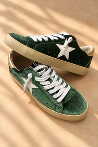 Shu Shop Paula Velvet Sneakers
