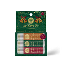 Let It Glow Lip Balm, Set Of 3