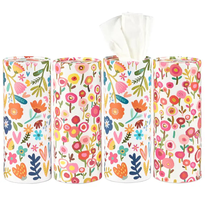Floral Car Tissue | 4pk