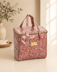Floral Waterproof Portable Insulation Bag