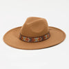 Colorful Band Boho Fedora