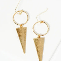 Doris Triangle Dangle Earring