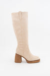 Chunky Heel Tall Boot