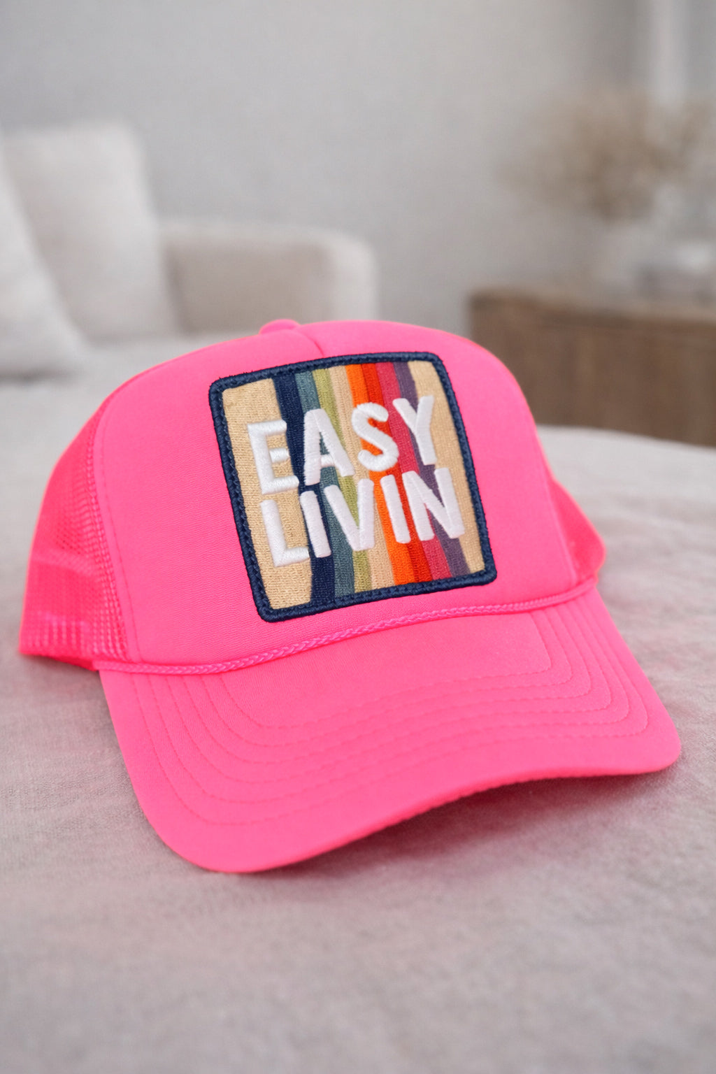 Easy Livin' Pink Cap