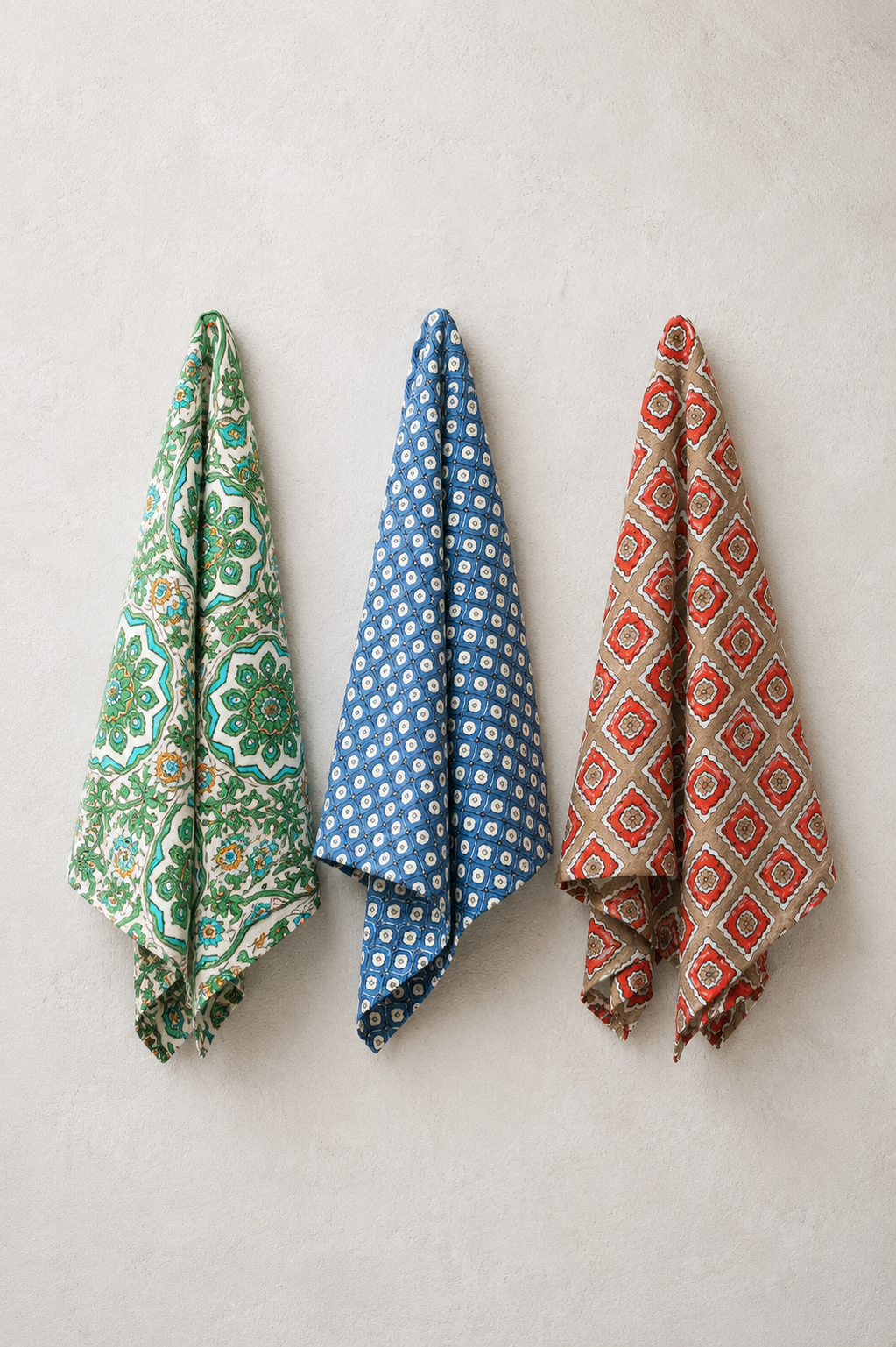Block Print Tea Towels