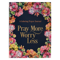 Pray More, Worry Less Coloring Prayer Journal