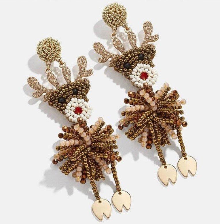 Rudolph Reindeer Earrings