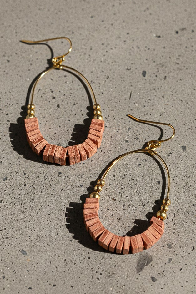 Oralia Oval Hoop Earrings