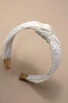 Pearl Trim Knot Headband