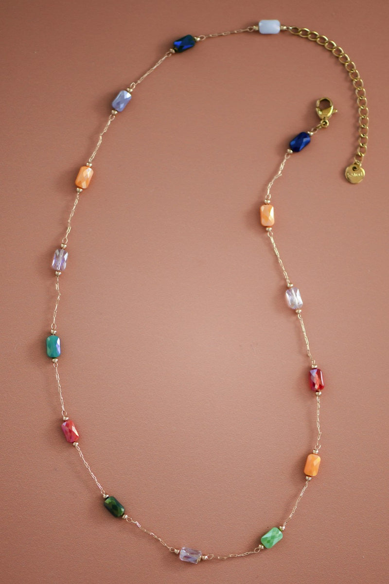 Larissa Multicolor Beaded Necklace