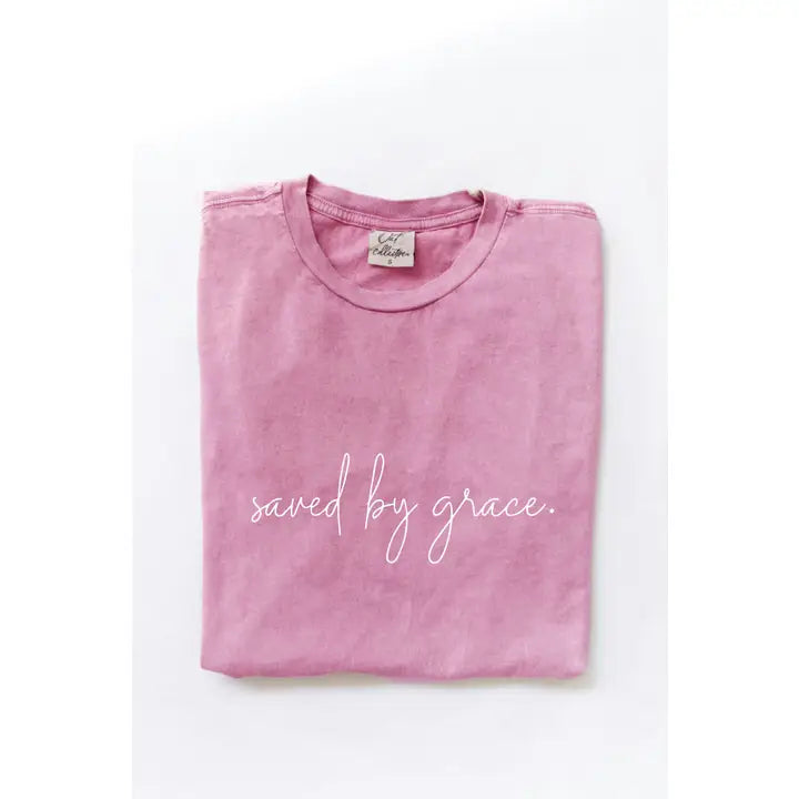 Saved By Grace Graphic Tee