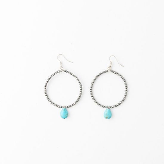 Bradshaw Turquoise Drop Earrings