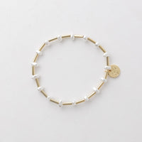 Kristi Gold Pearl Bracelet