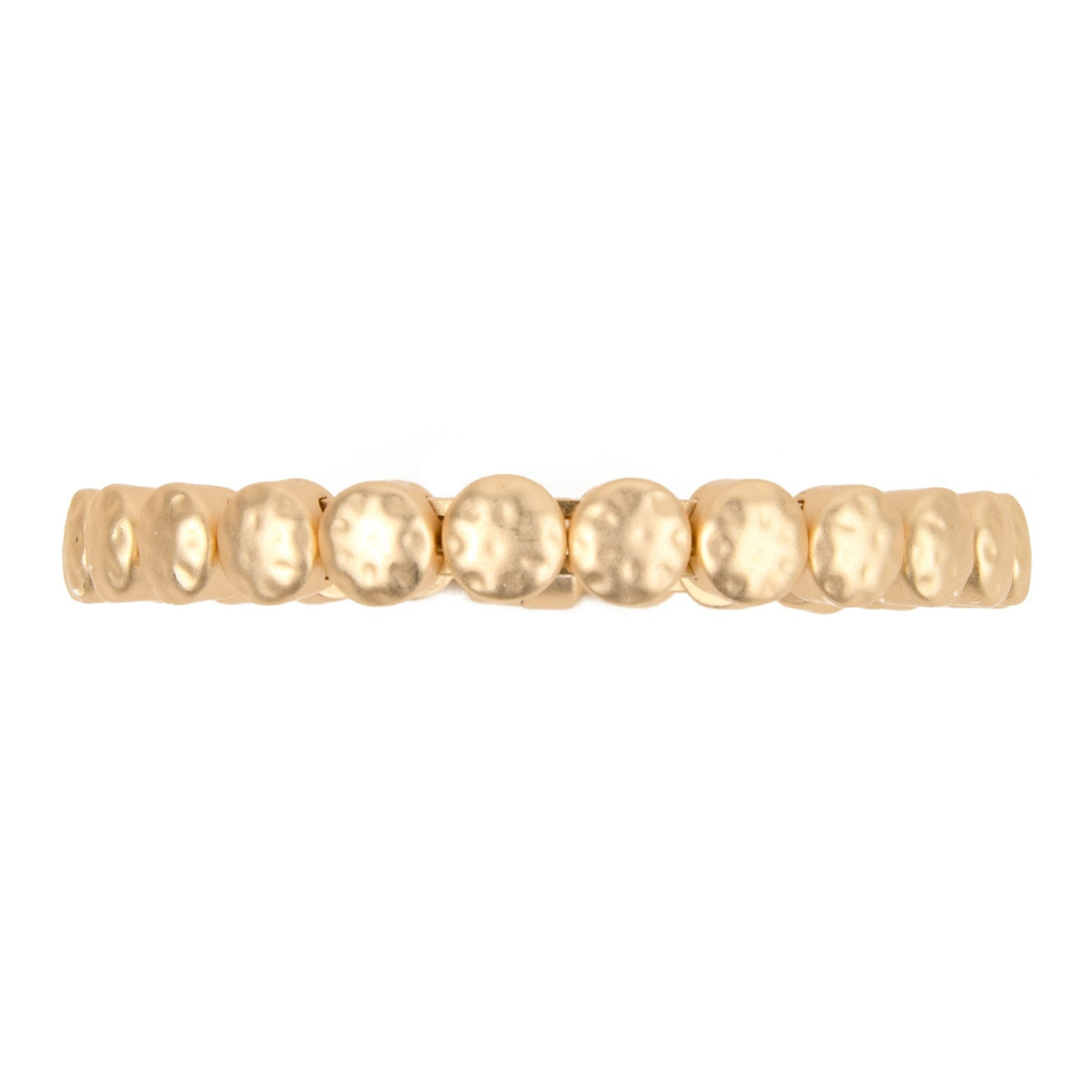 Bria Gold Magnetic Beaded Bangle