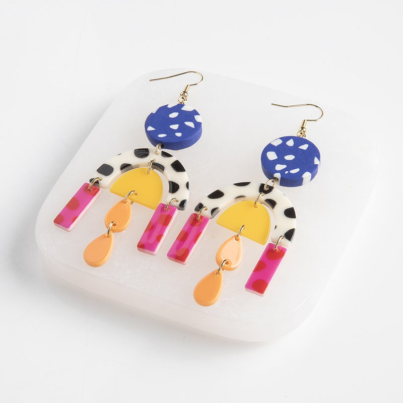 Hannah Multi Geo Earrings