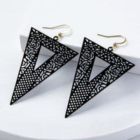 Tammie Black Filigree Earrings