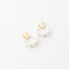 Suni Pearl Hoop Earring