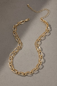 Chunky Link Chain Layer Necklace