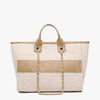 Kristina Striped Tote
