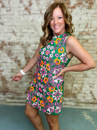 THML Maite Embroidered Dress