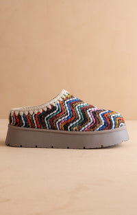 The Brandi - Platform Cozy Mule Slippers