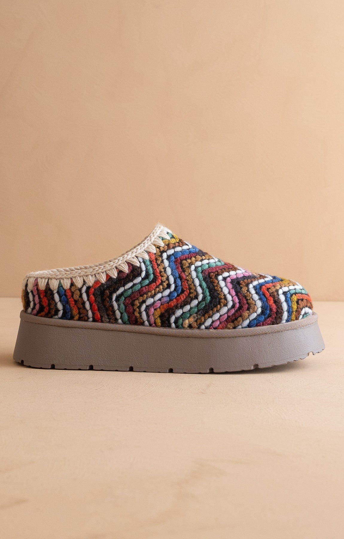 The Brandi - Platform Cozy Mule Slippers