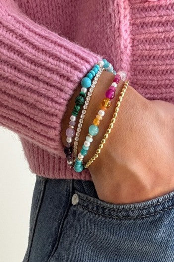 Emryn Multicolored Beaded Bracelet